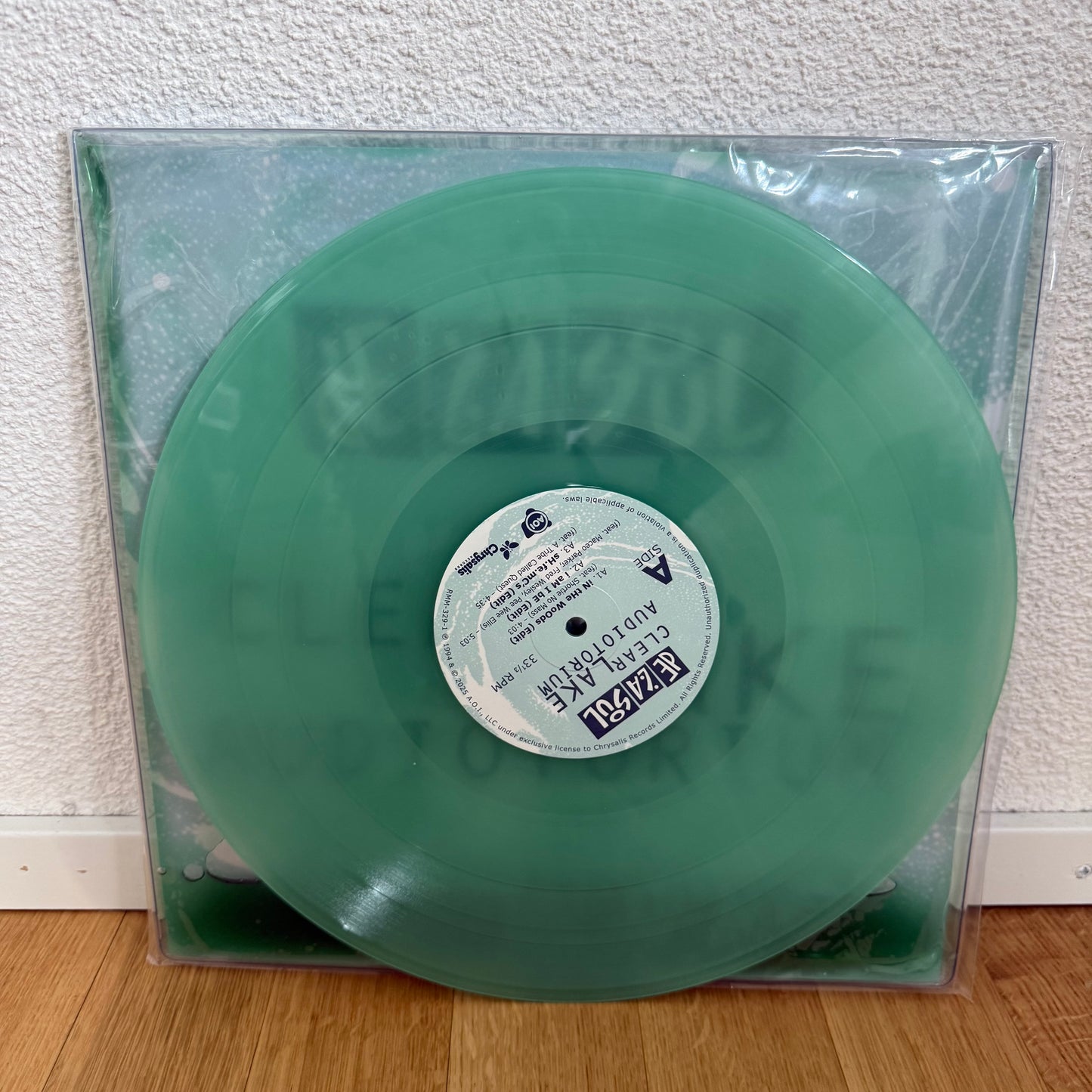 De la Soul - Clear Lake auditorium - clear vinyl, transparent with liquid sleeve