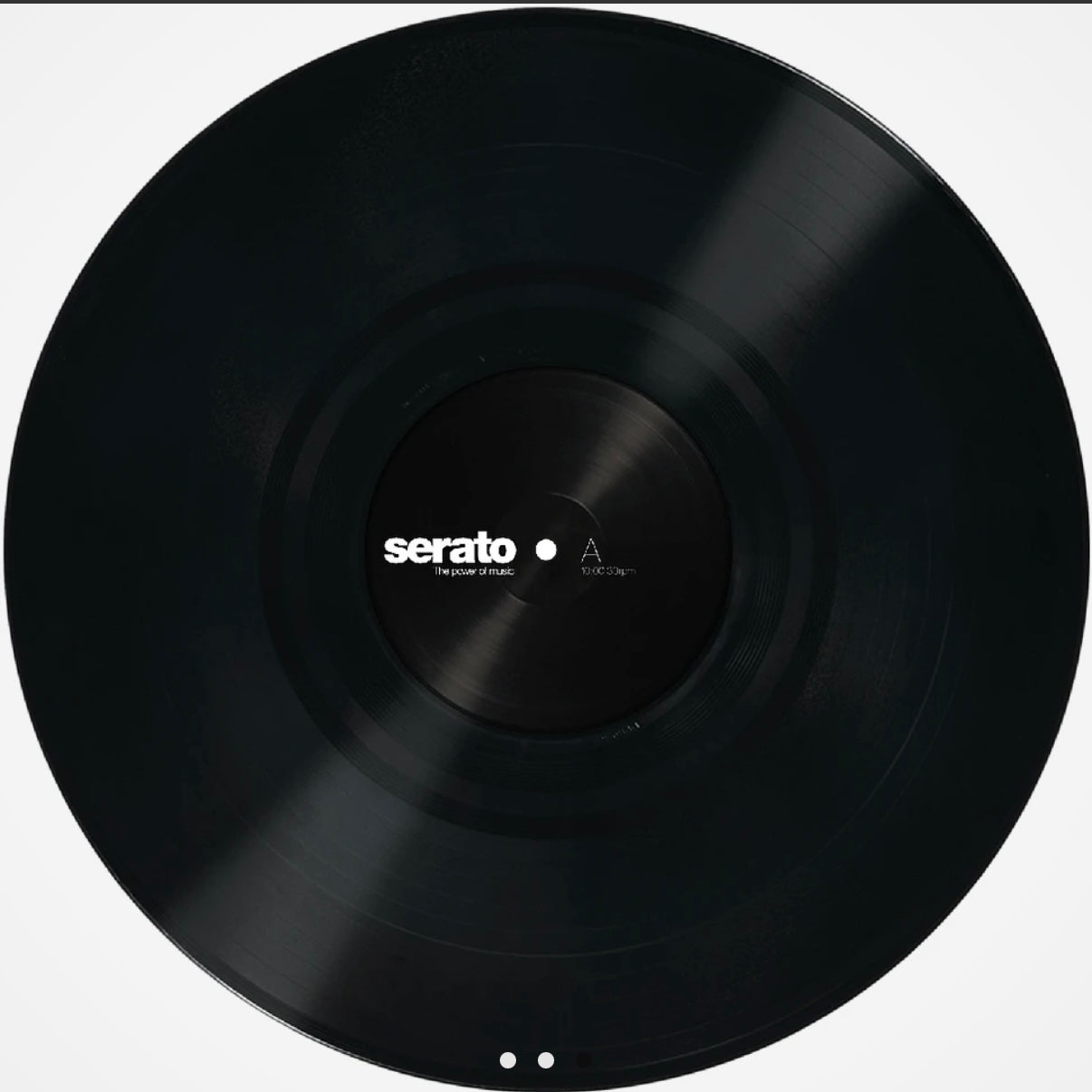 12" Control Vinyl Performance-Serie - 2x12 Black