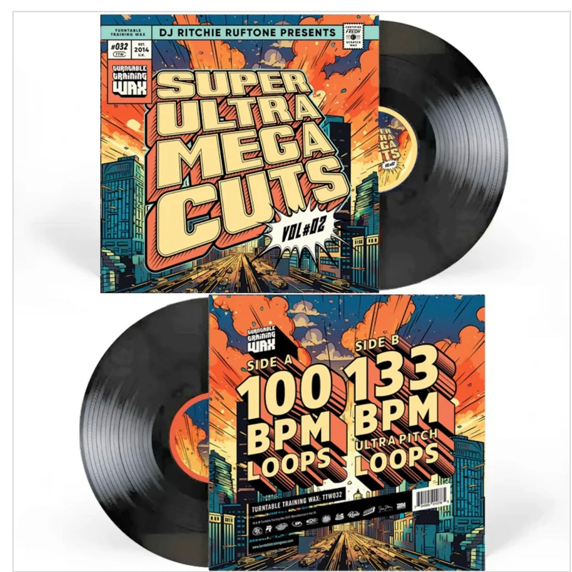 Super Ultra Mega Cuts vol. 2 #SUMC - 12” Black