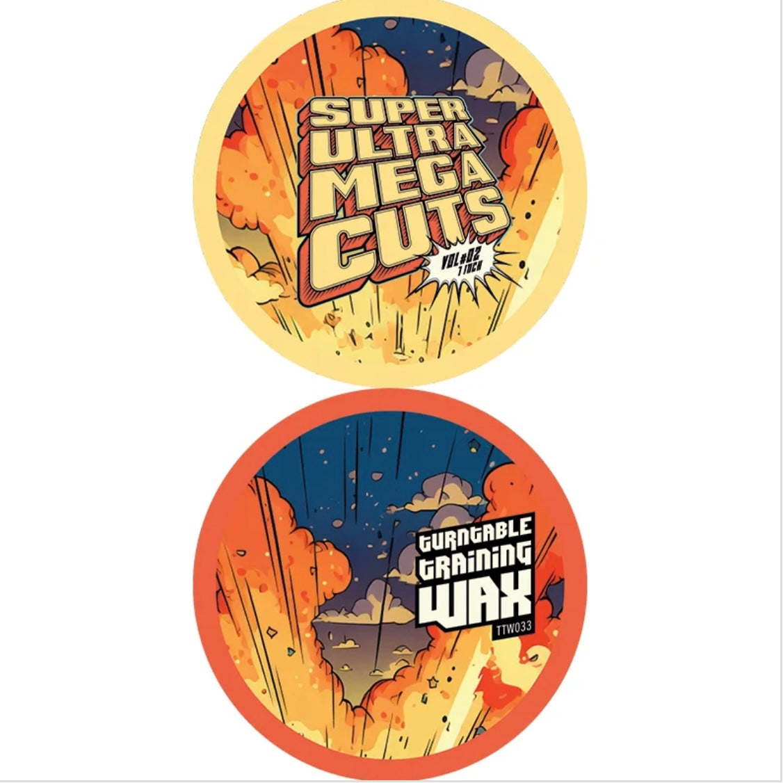 Super Ultra Mega Cuts vol. 2 - 7” Black