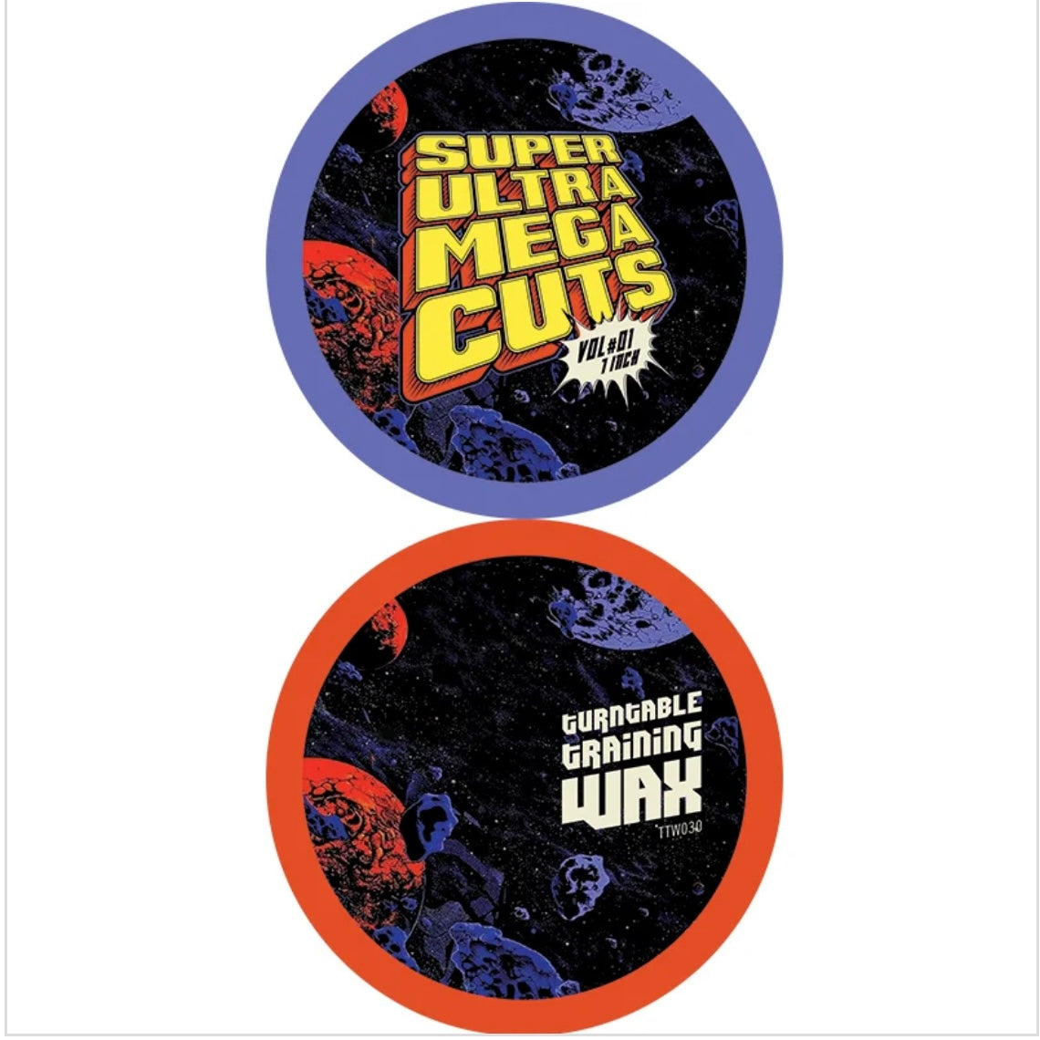 Super Ultra Mega Cuts vol. 1 - 7” Black