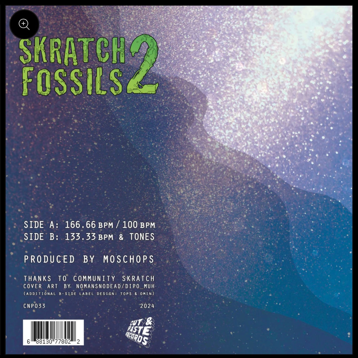 Moshops - Scratch Fossils 2 - 12” Black Vinyl