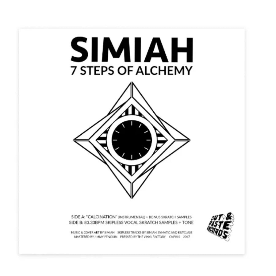 Simiah - 7 Steps of Alchemy - 7” Black Vinyl