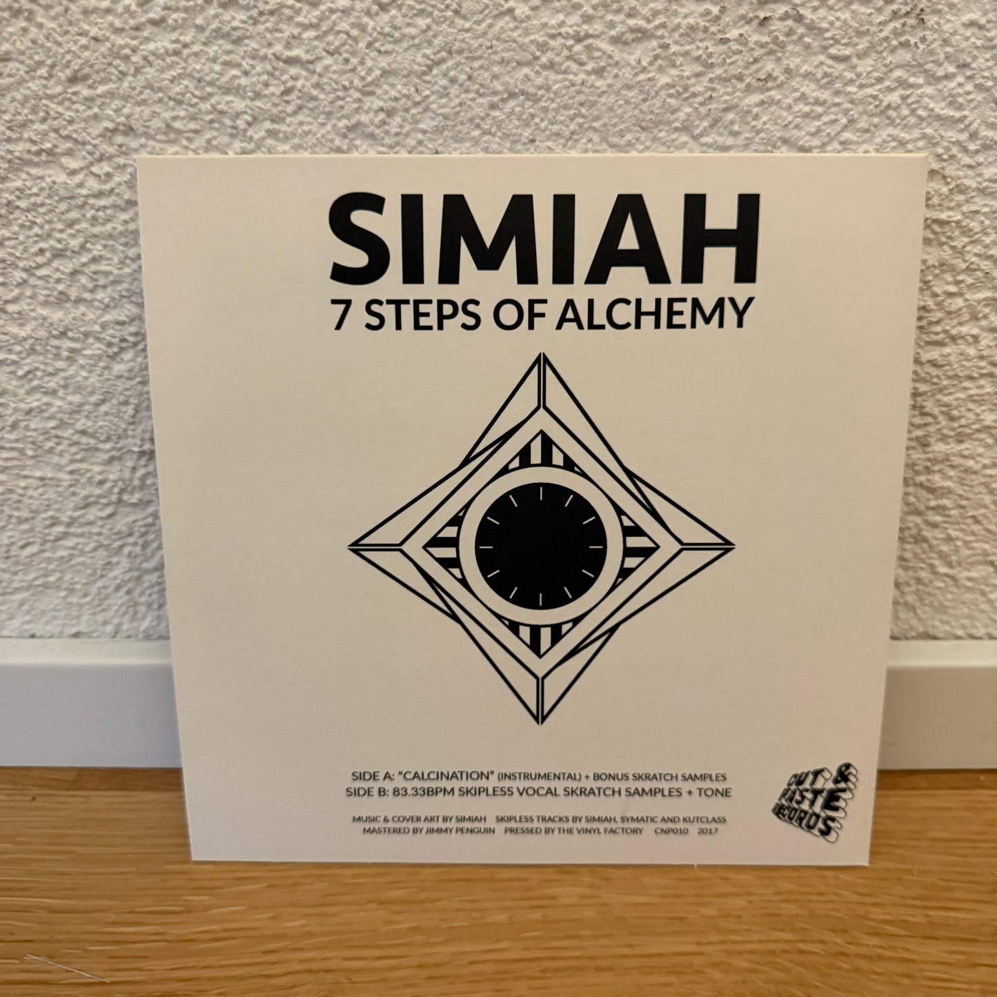 Simiah - 7 Steps of Alchemy - 7” Black Vinyl