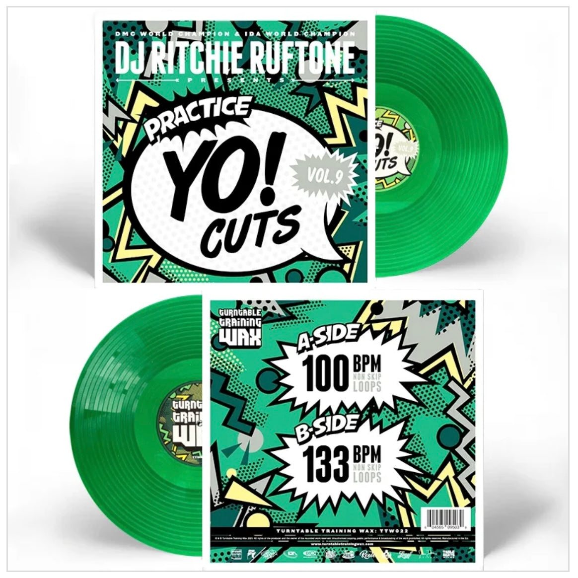 Practice Yo! Cuts vol.9 - 12” Green