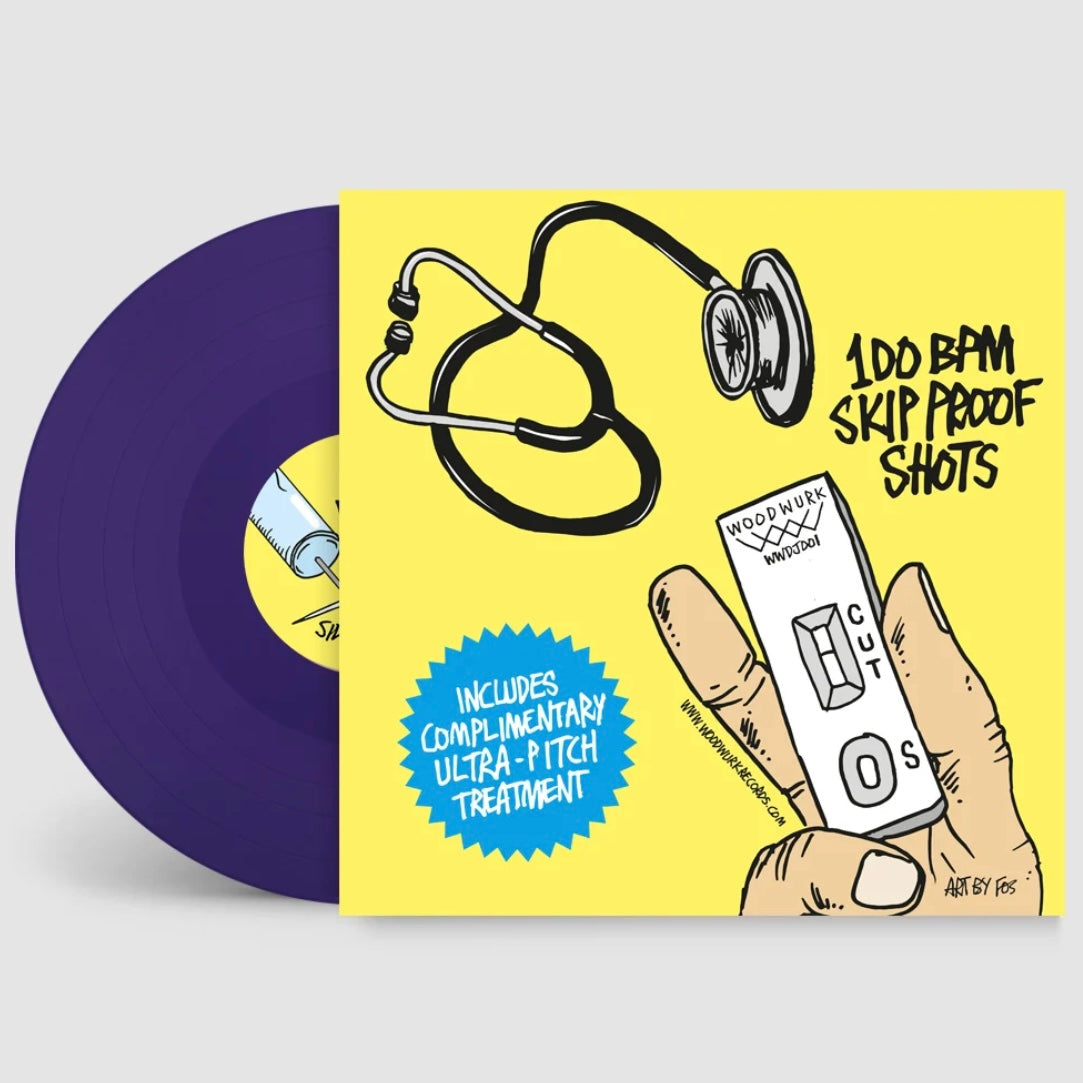 Dj Robert Smith - Double Jabbed - 12” - Purple