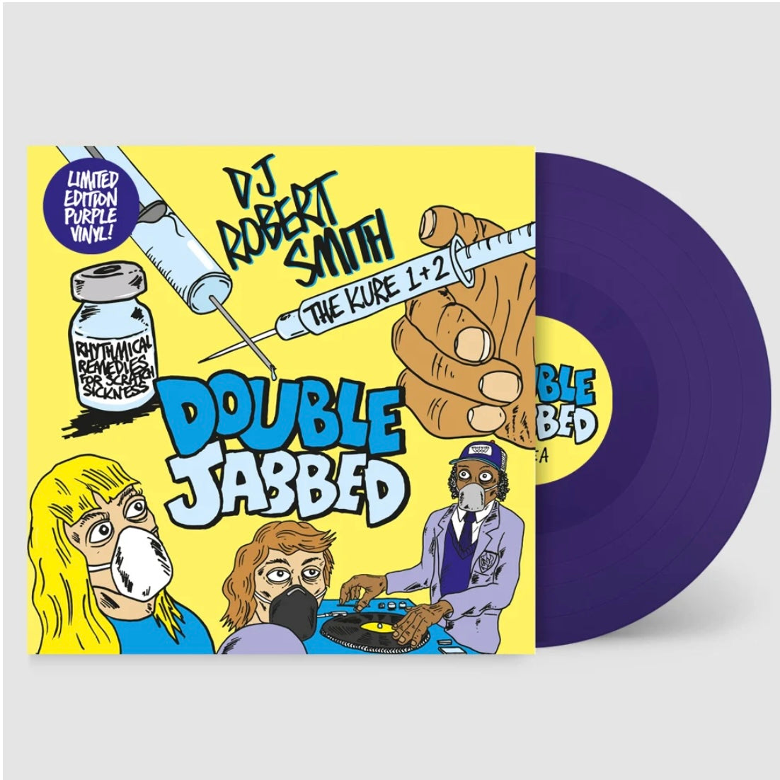 Dj Robert Smith - Double Jabbed - 12” - Purple