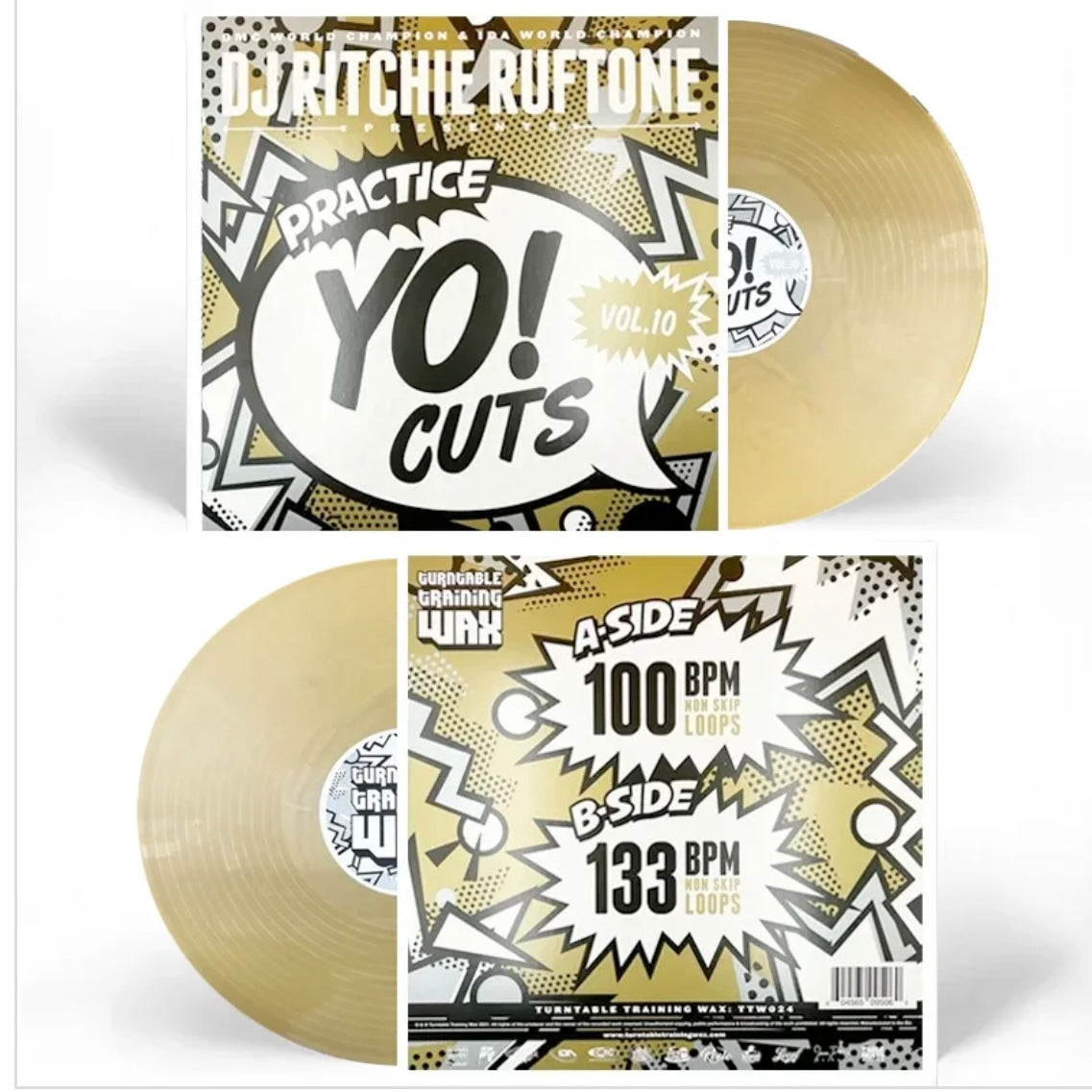 Practice Yo! Cuts vol.10 - 12” Gold