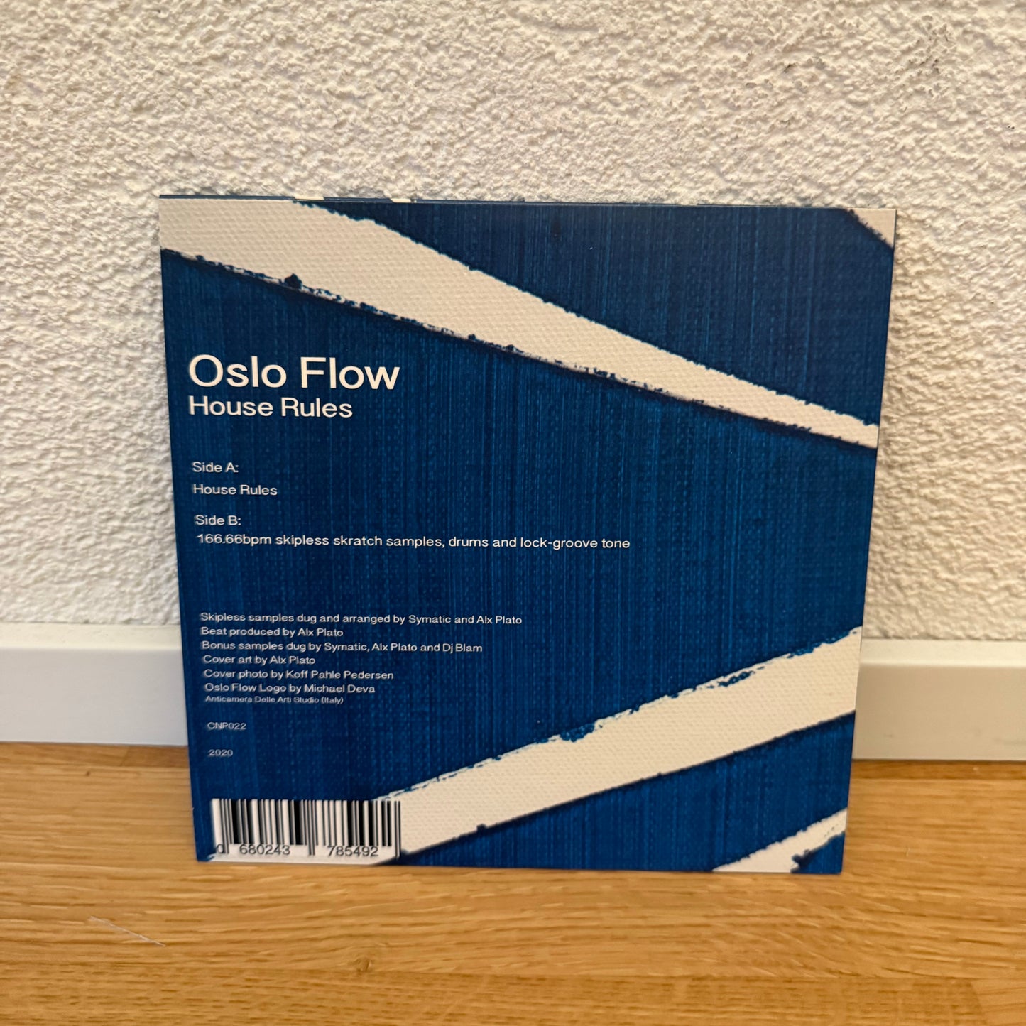 Oslo Flow - Alx Plato - House Rules - 7” black Vinyl