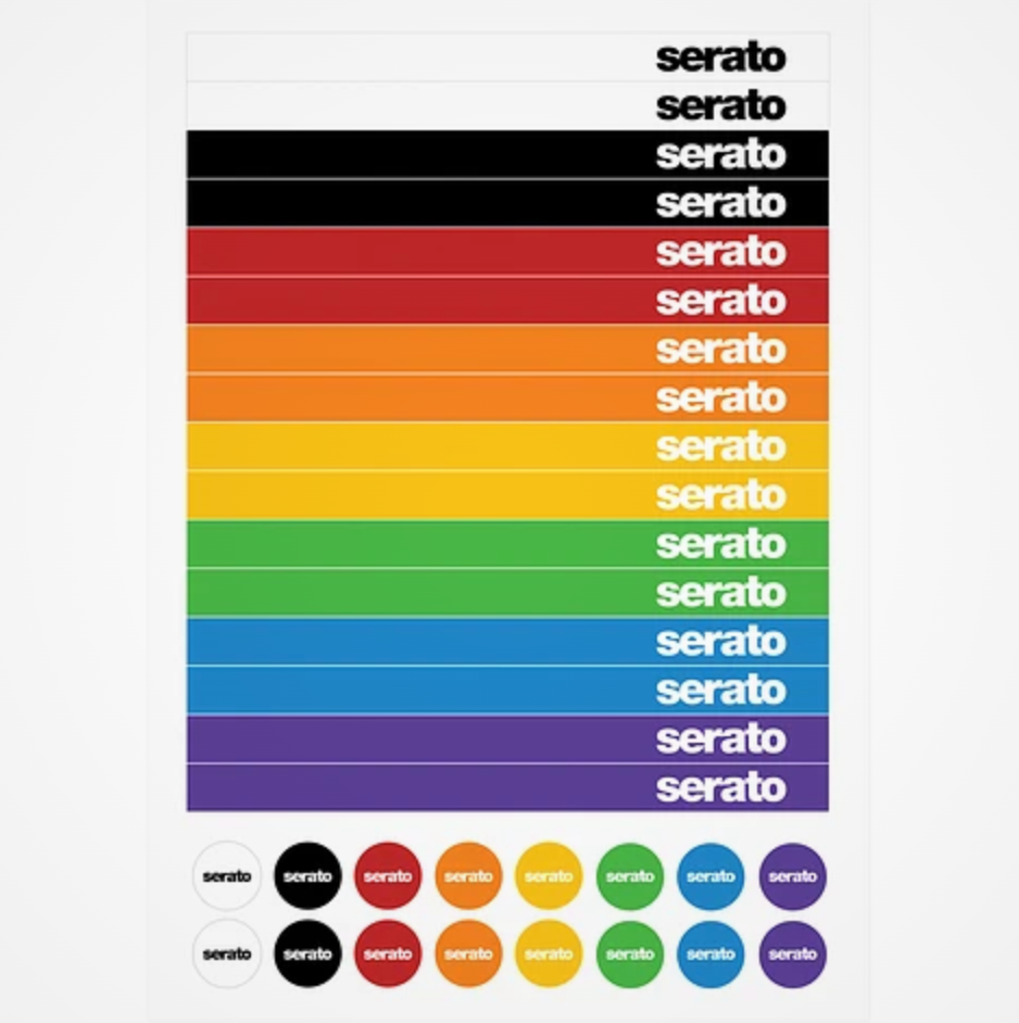 Serato - Sticker Lock 2x12" Control Vinyl