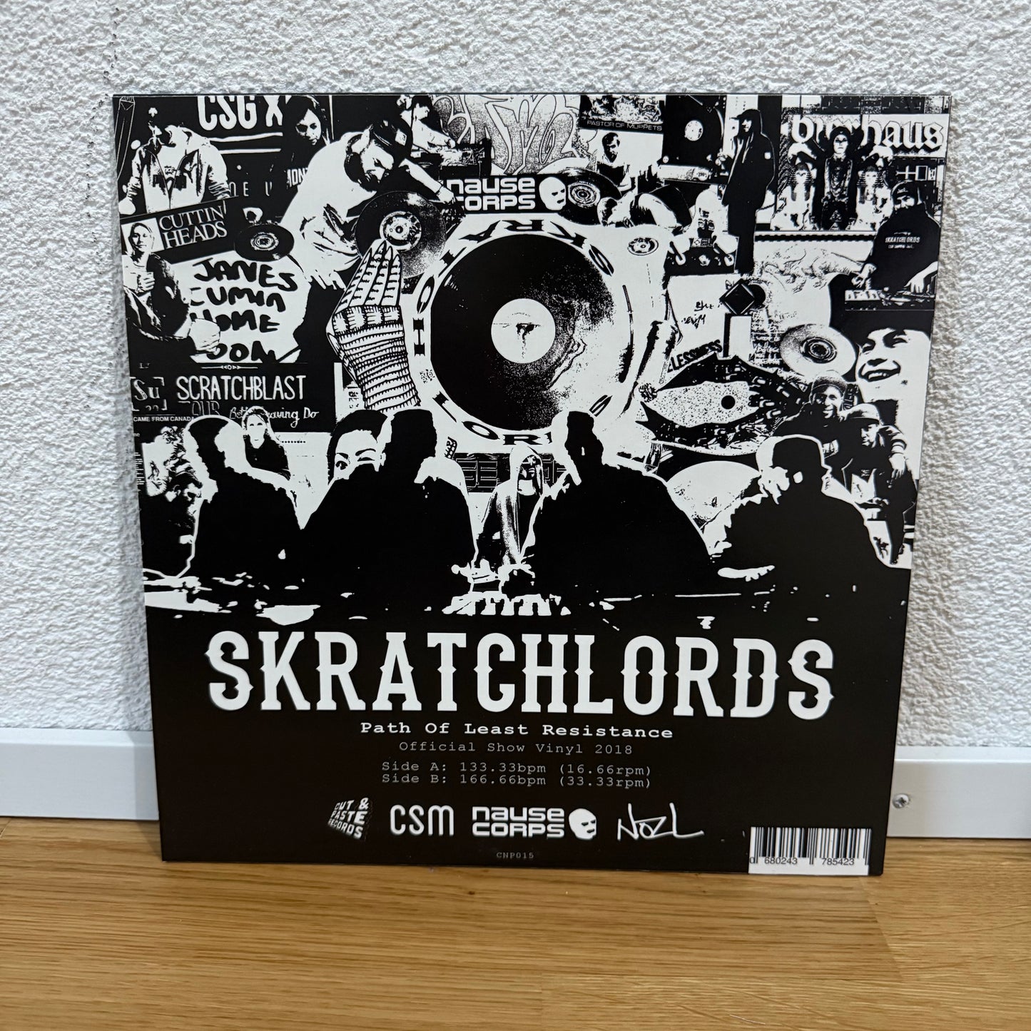 Skratchlords - Path Of Least Resistance - limited repress - Blue 12"