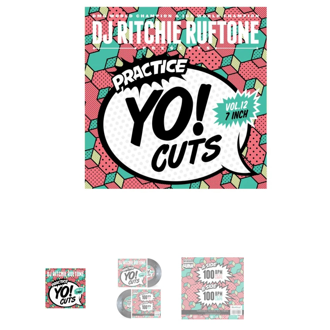 Practice Yo! Cuts vol. 12 - 7 Inch Black