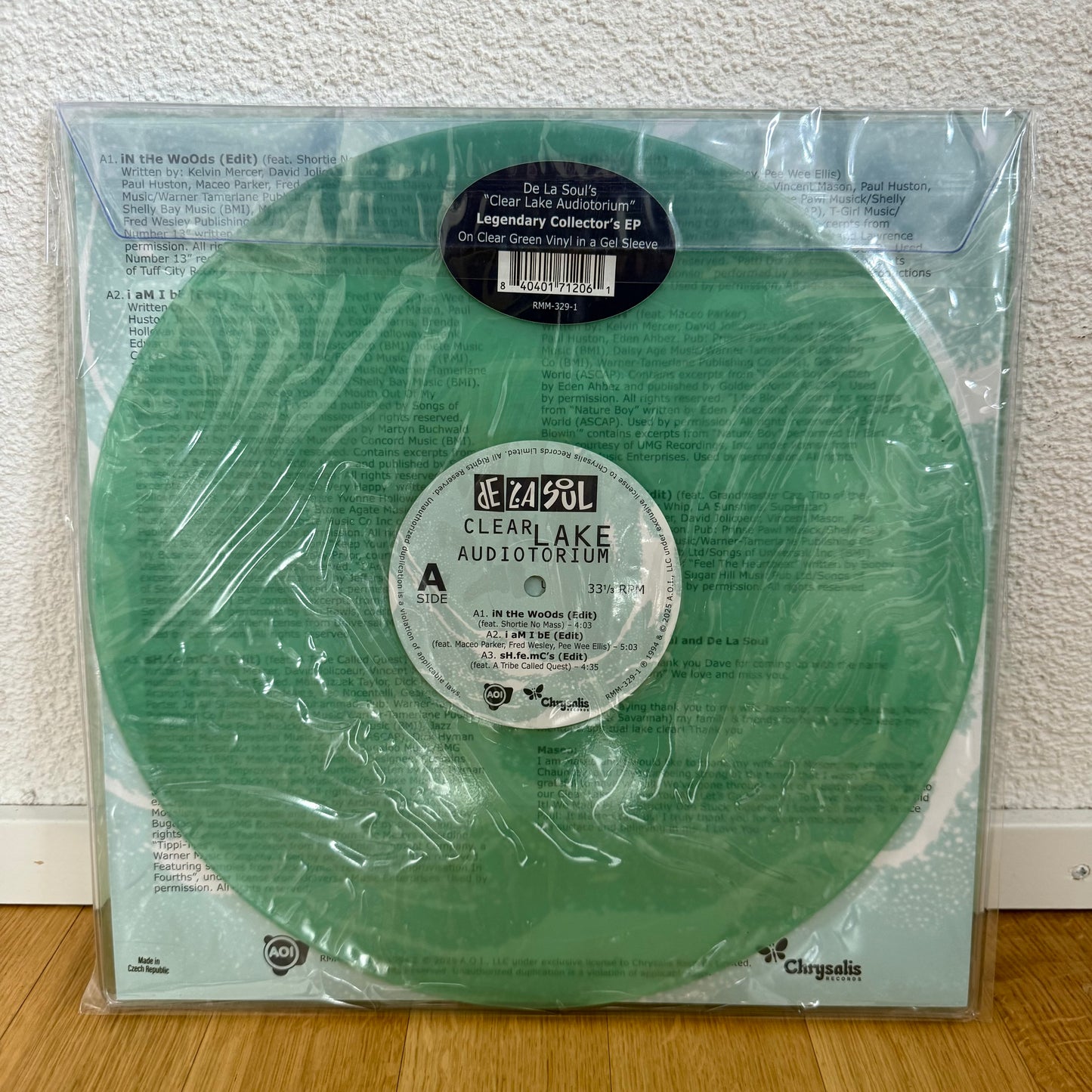 De la Soul - Clear Lake auditorium - clear vinyl, transparent with liquid sleeve