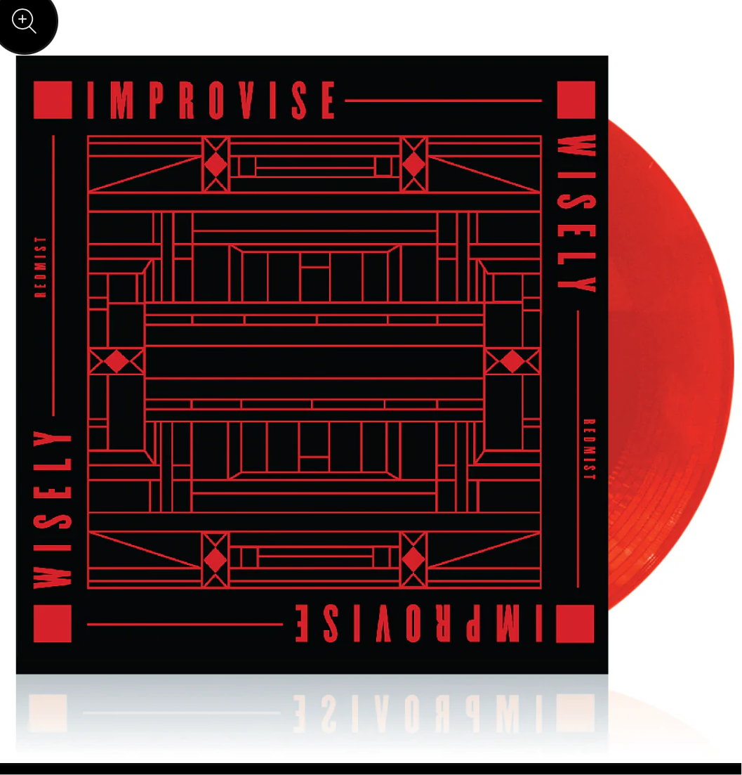 Redmist - Improvise Wisely 12” LAVA RED record