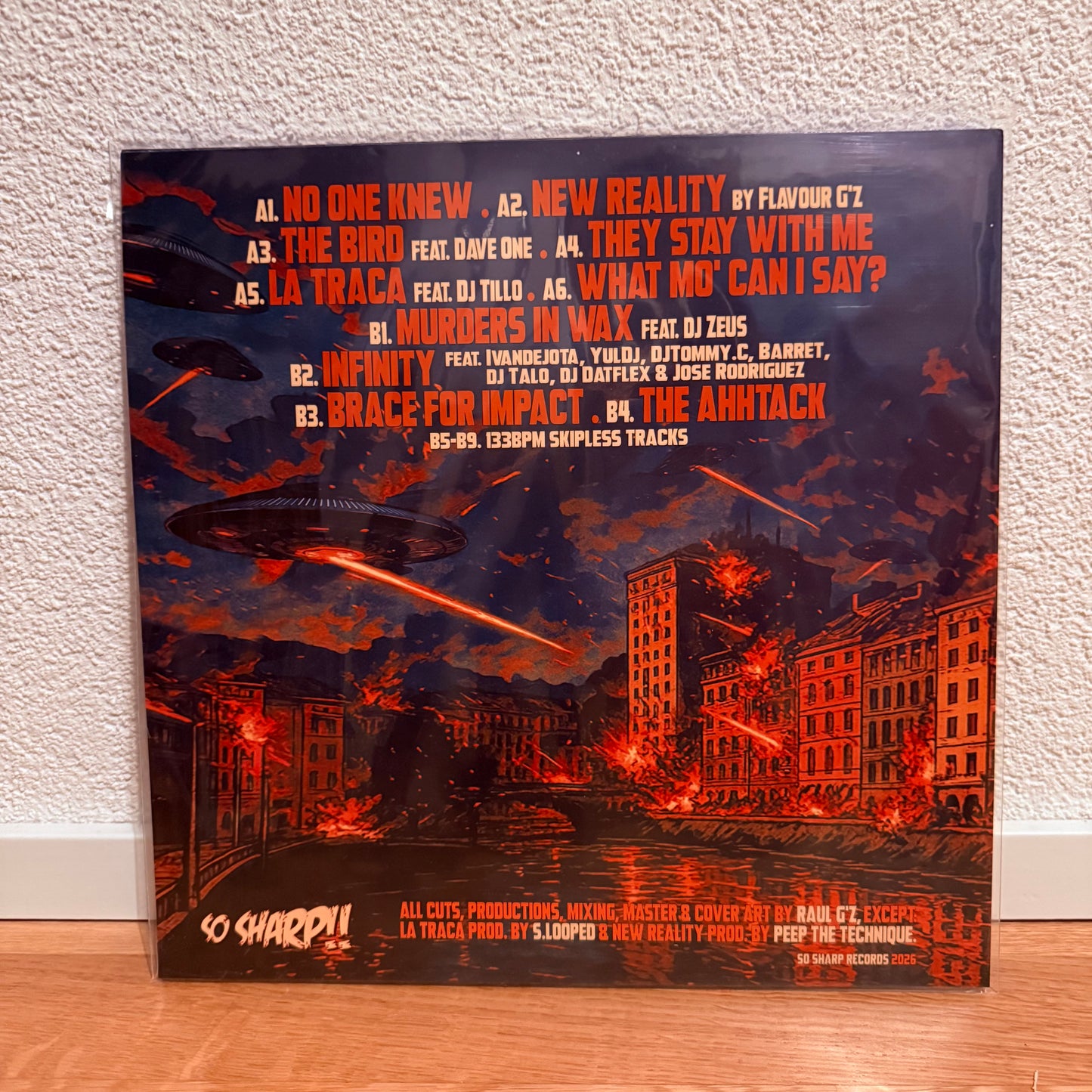 Raul G’z - The Ahhtack - 12” Red