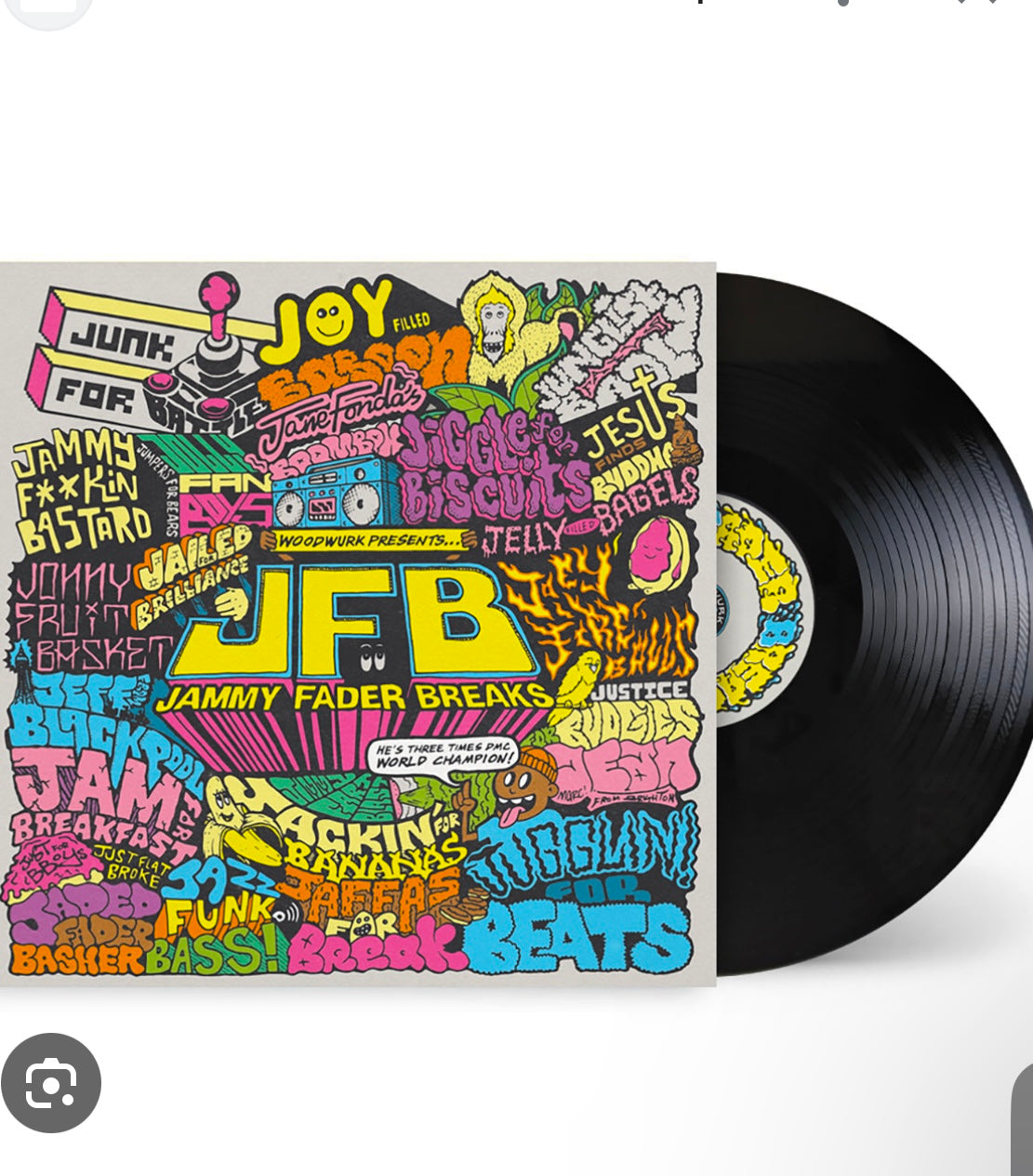 JFB - Jammy Fader Breaks - 12” Black