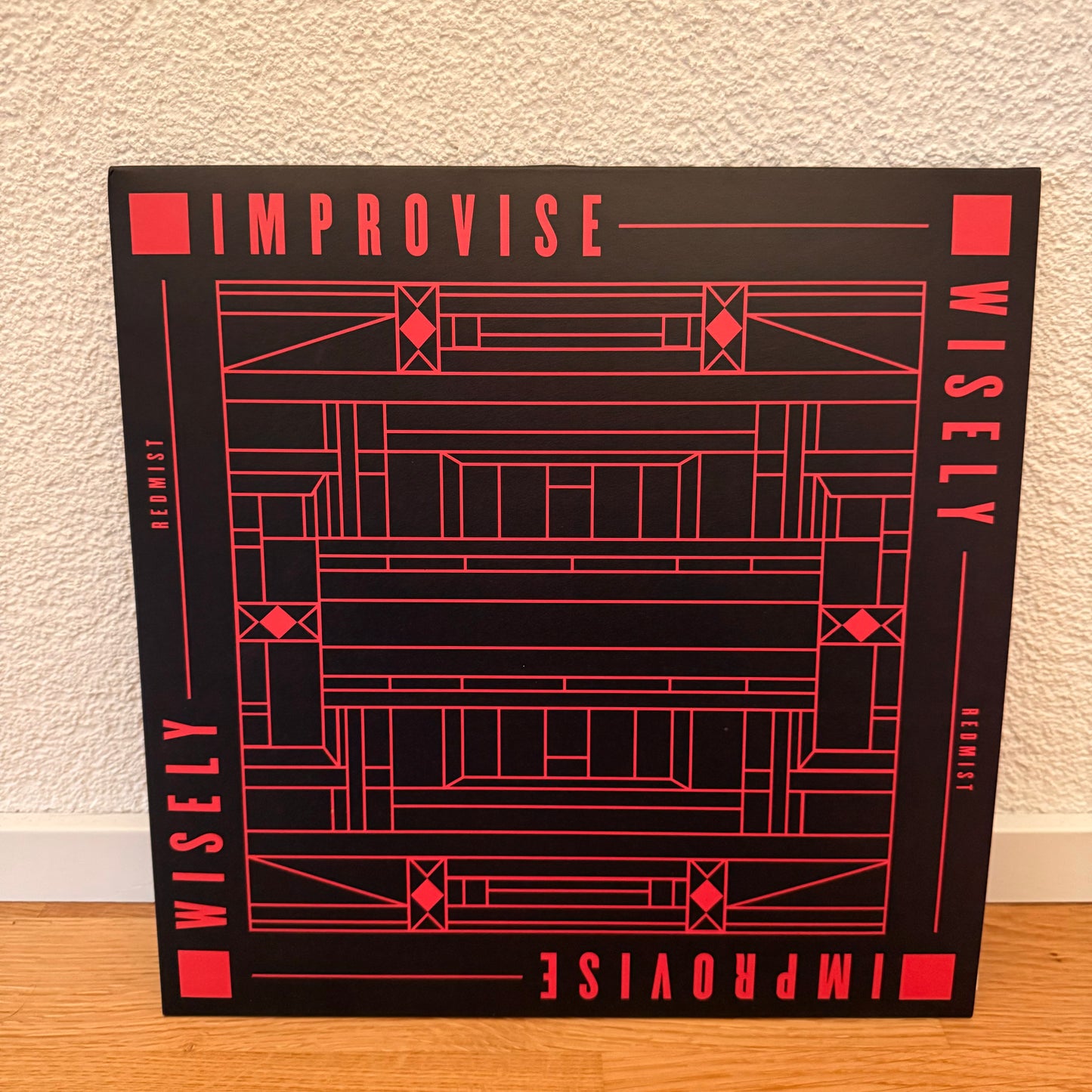 Redmist - Improvise Wisely 12” LAVA RED record