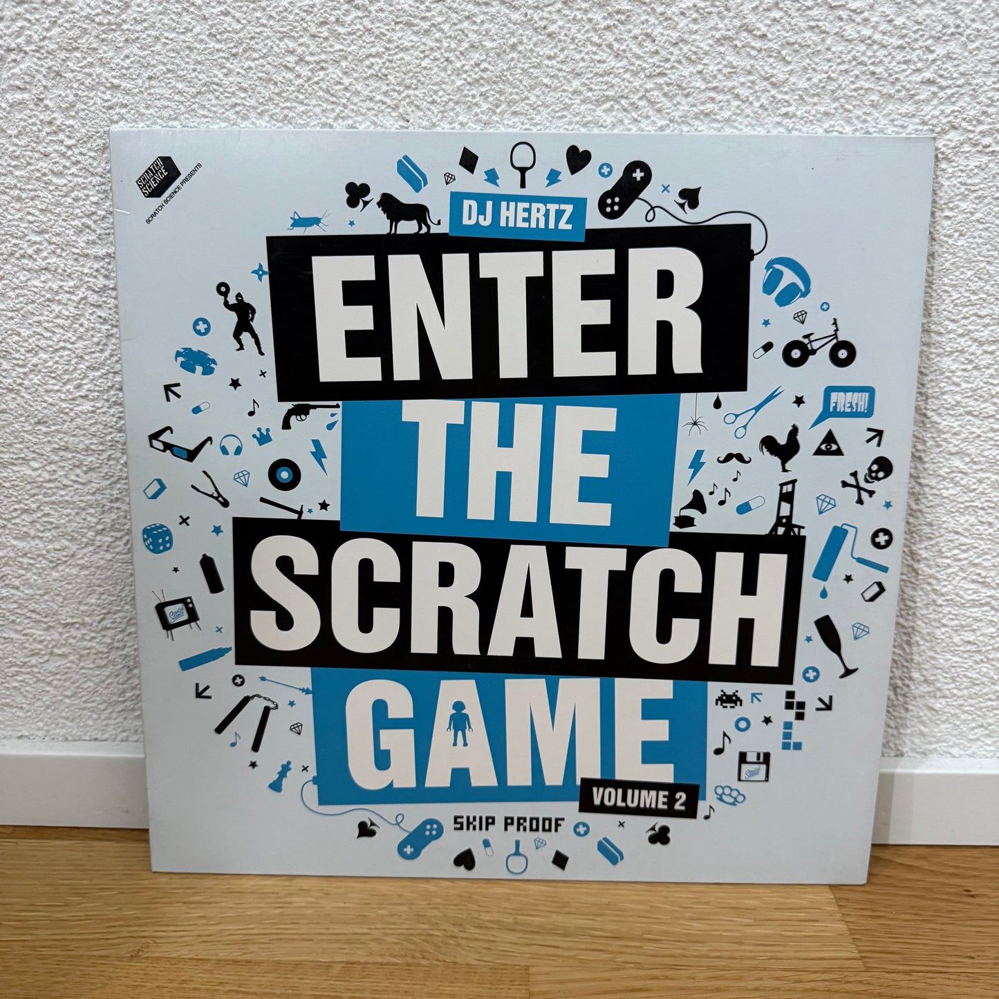 Dj Hertz - Enter the Scratch Game vol. 2 - 12’’ Blue