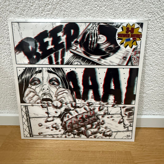 Beep Aaah Fresh Breaks - Ugly Mac Beer 3D - 12” Black