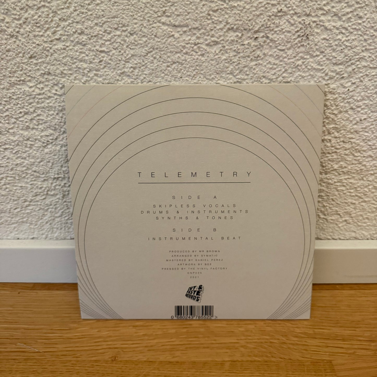 Mr Brown - Telemetry - 7” Black Vinyl