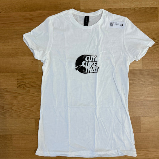 Cut Like That Lady White T-Shirt