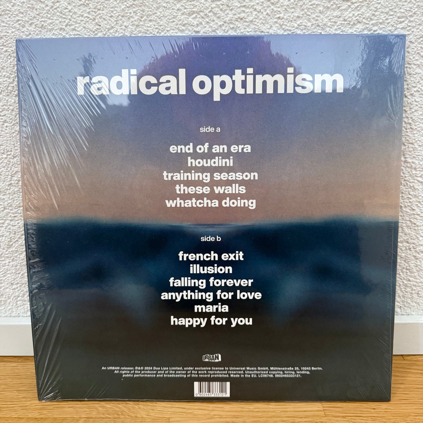 Dua Lipa - Radical Optimism - 12” album