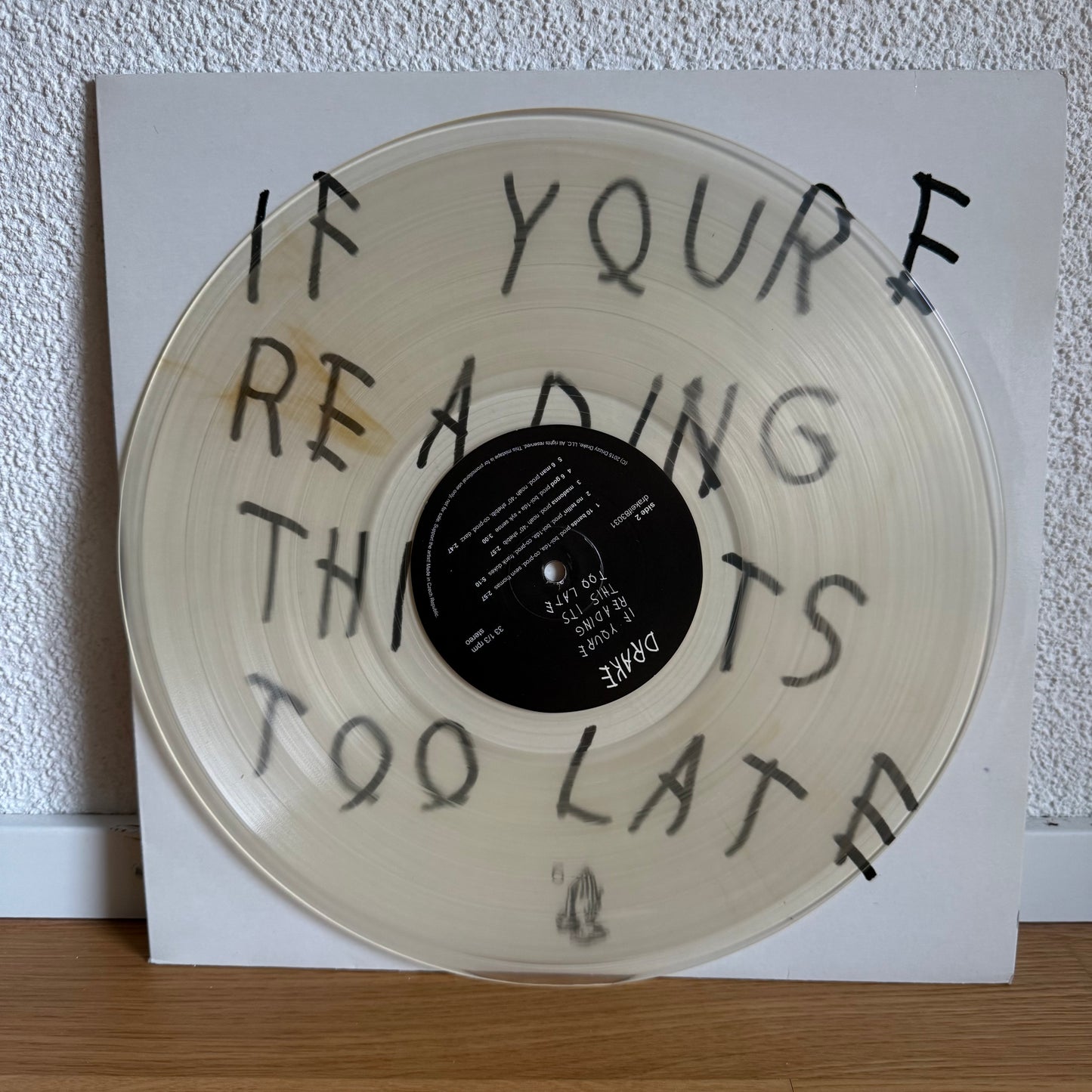 Drake - Of Youre Reading This it’s too late