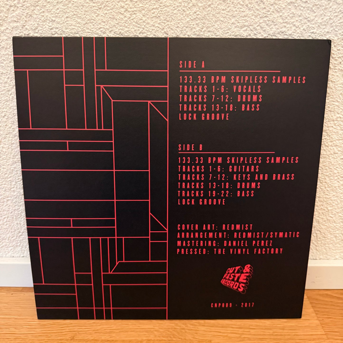 Redmist - Improvise Wisely 12” LAVA RED record