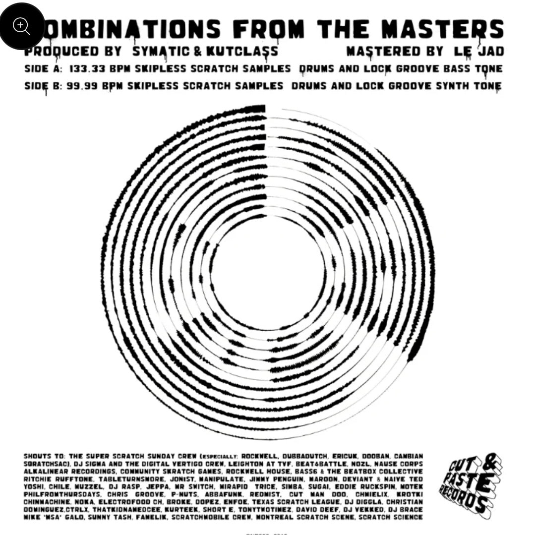 Symatic and Kutclass - Combinations from the Masters - 12” Black Vinyl