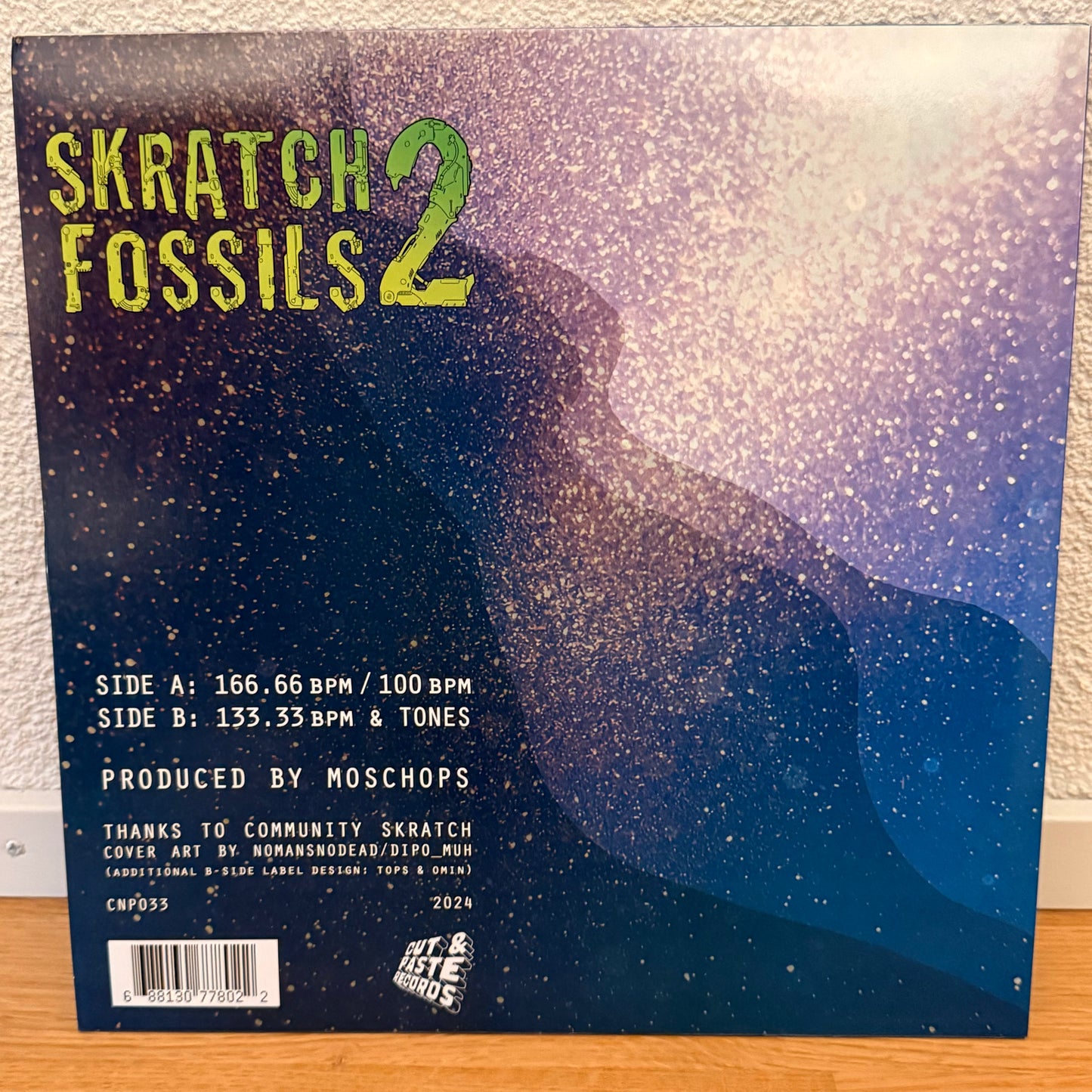 Moshops - Scratch Fossils 2 - 12” Black Vinyl