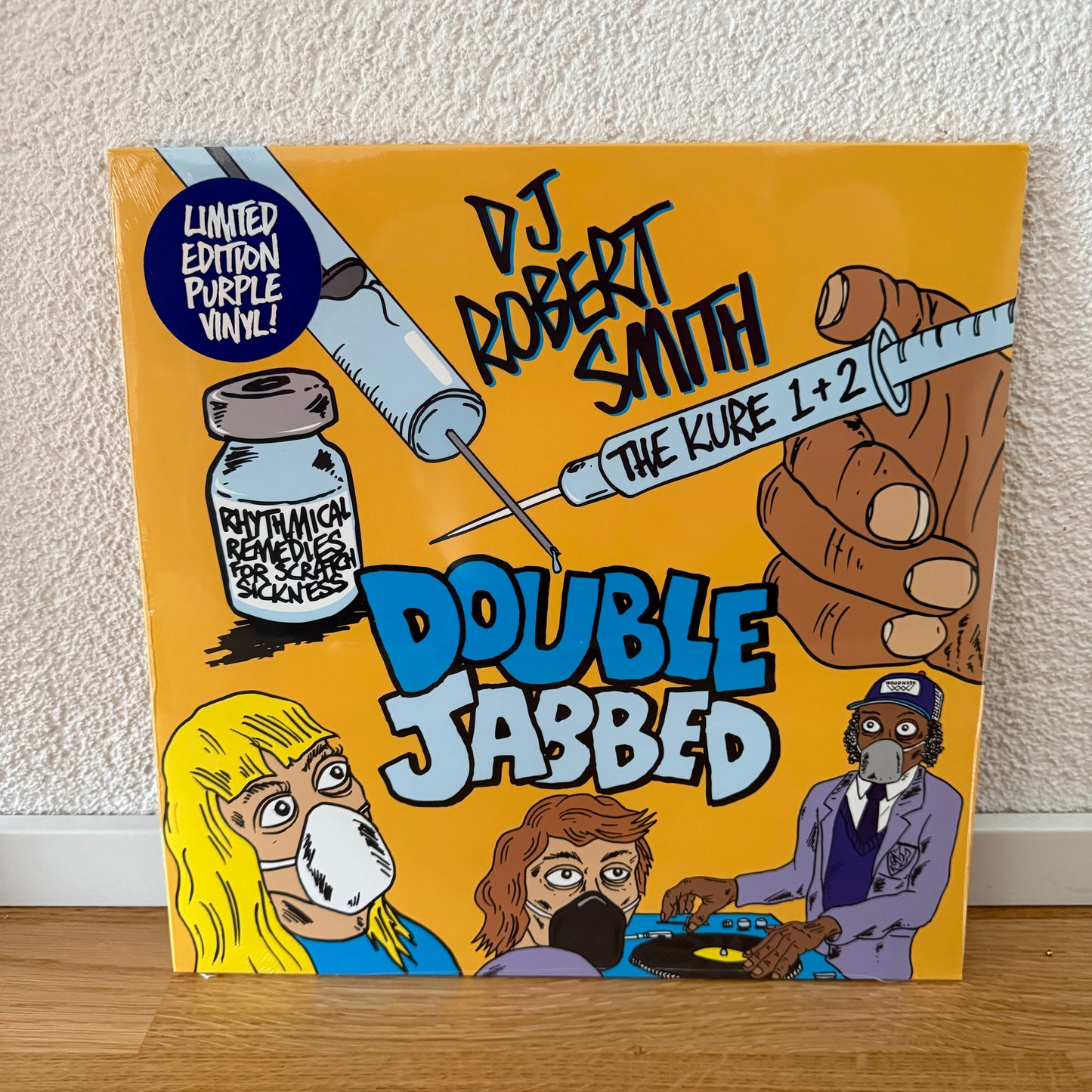 Dj Robert Smith - Double Jabbed - 12” - Purple