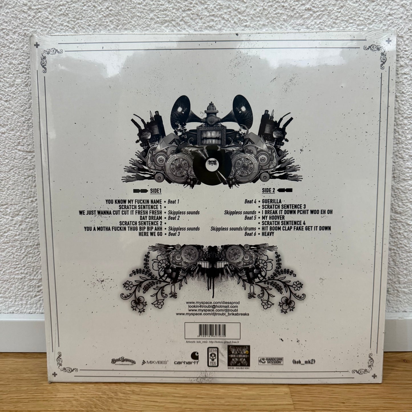 Dj Troubl’ - Brick a Breaks volume 1 - 12’’ Black