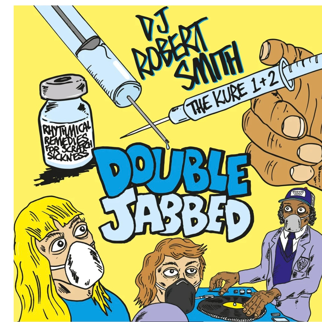Dj Robert Smith - Double Jabbed - 12” - Purple