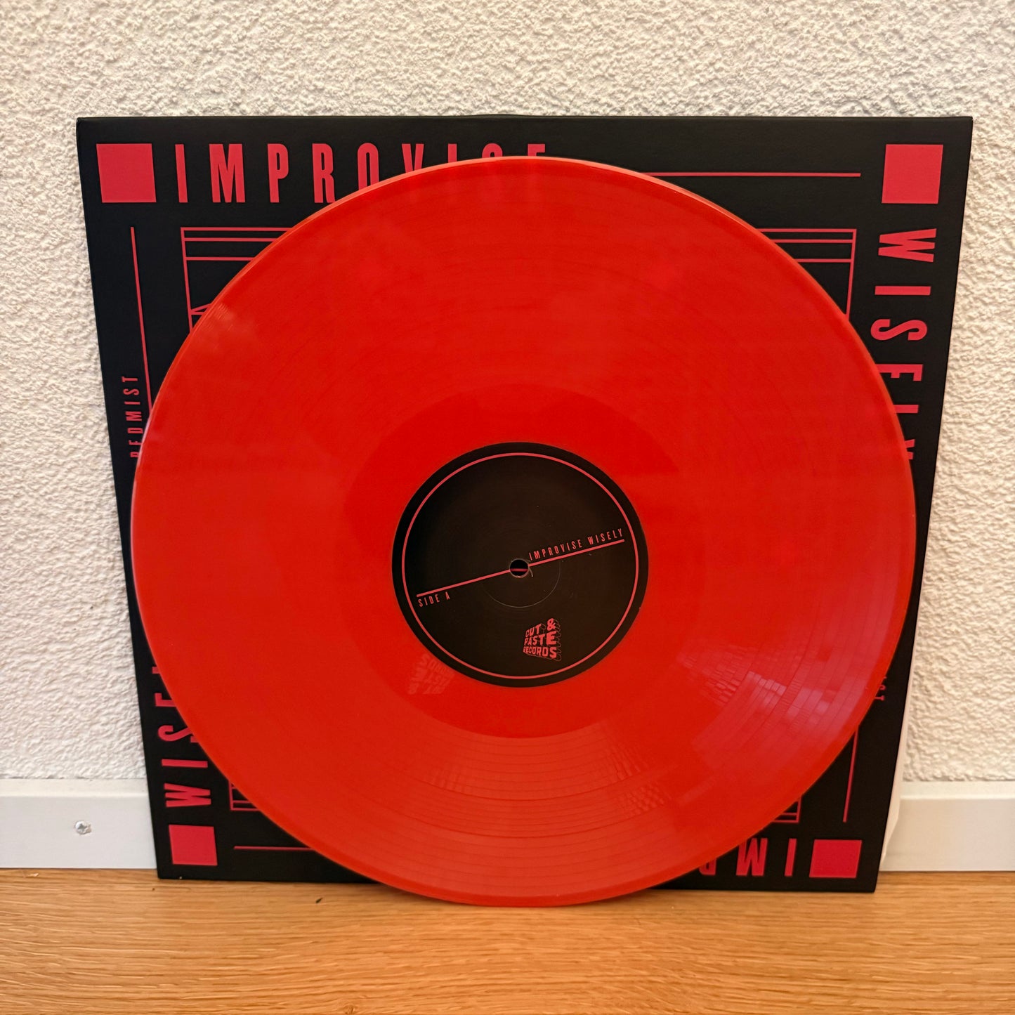 Redmist - Improvise Wisely 12” LAVA RED record