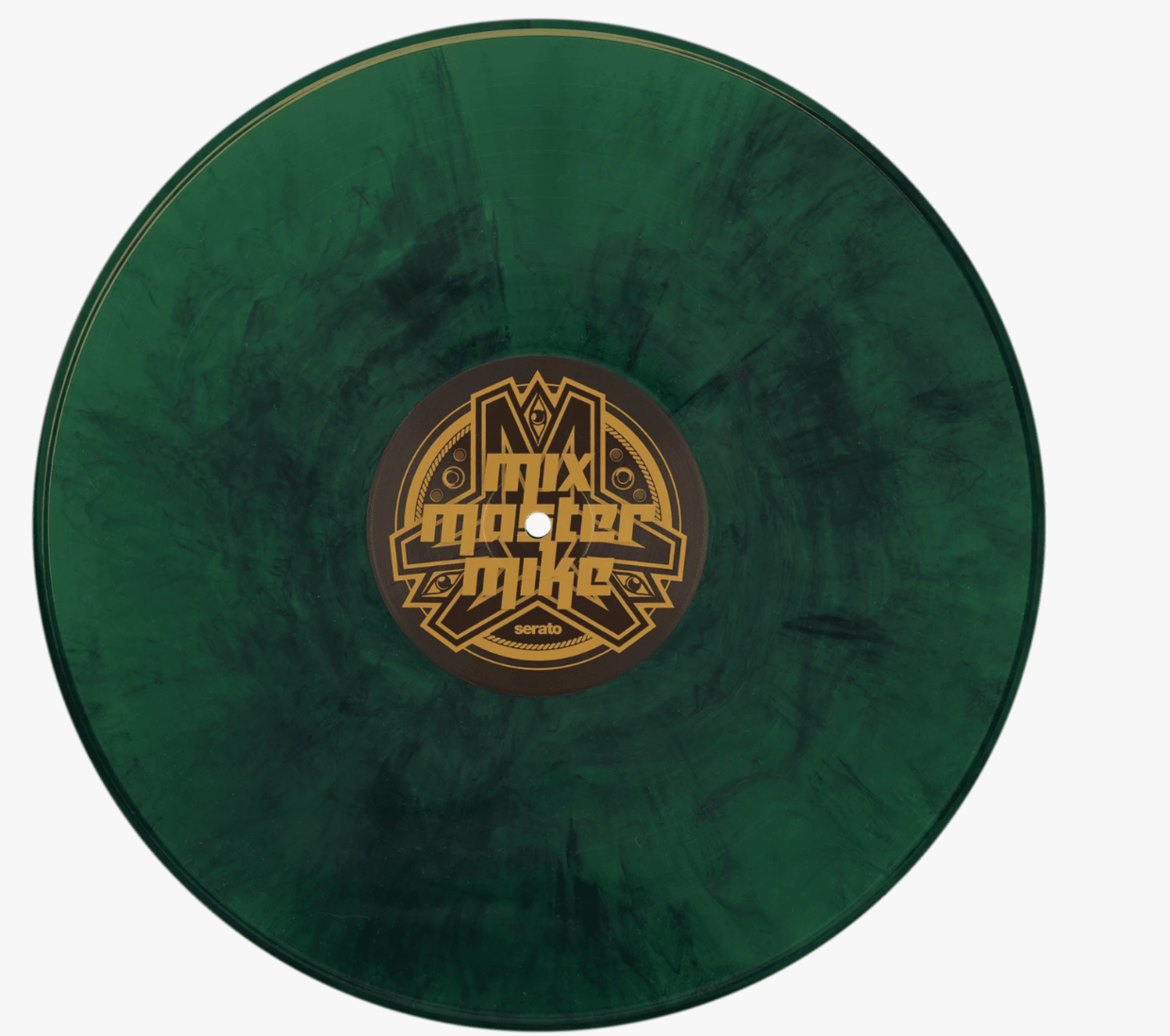 Serato x Mix Master Mike – Control Vinyl Intergalactic Green
