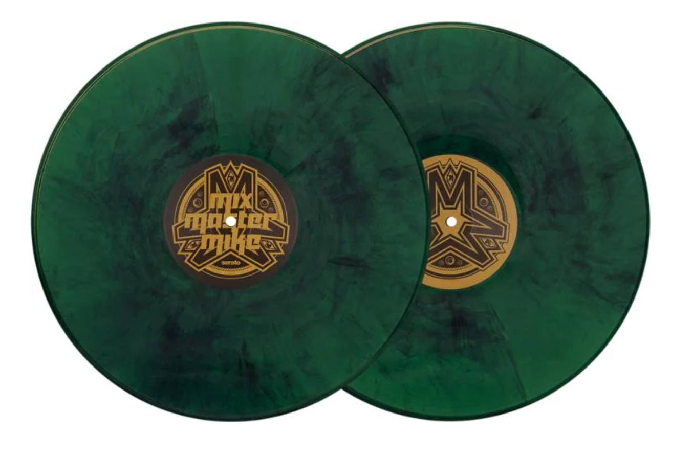 Serato x Mix Master Mike – Control Vinyl Intergalactic Green